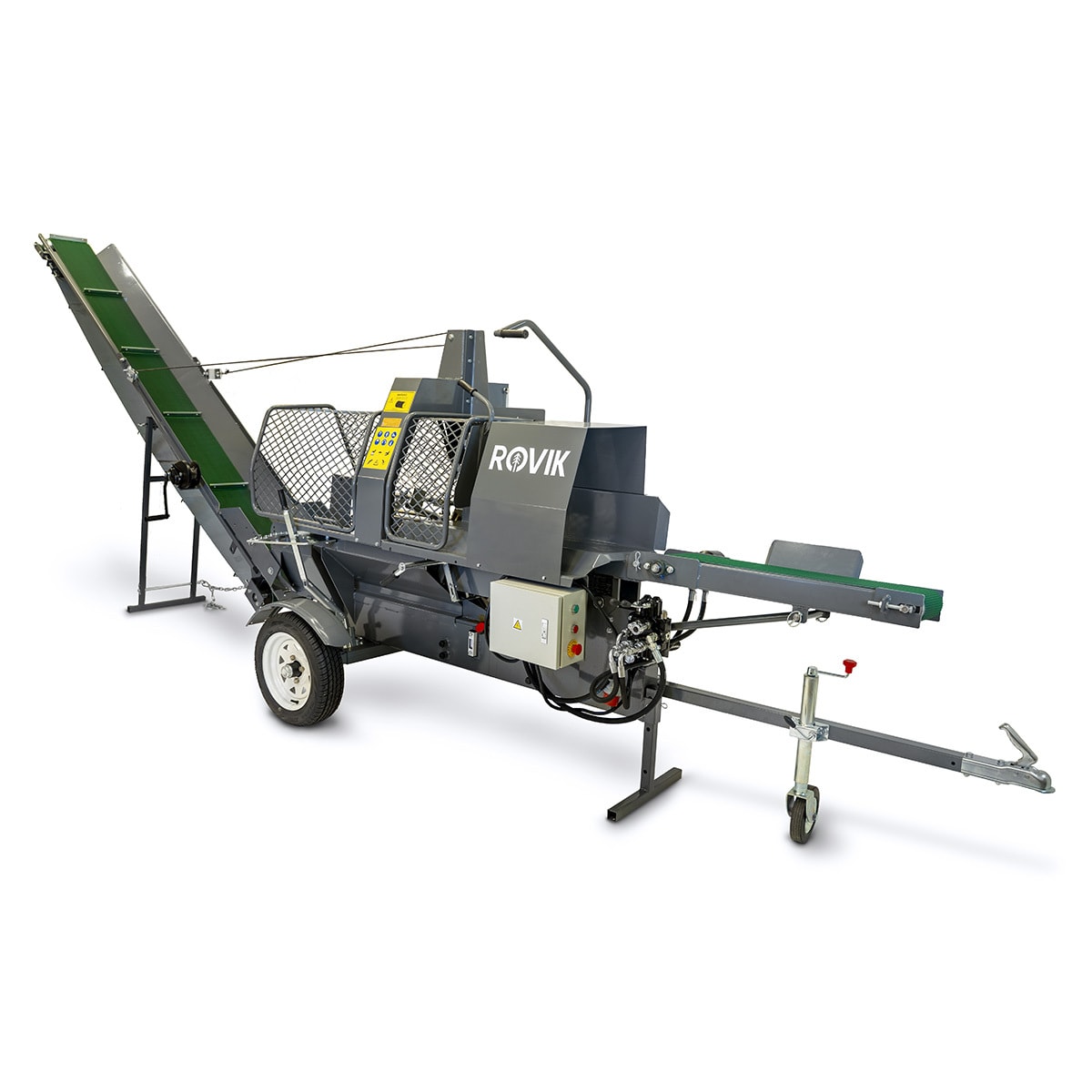 Rovik Vedmachine 380 El med heis