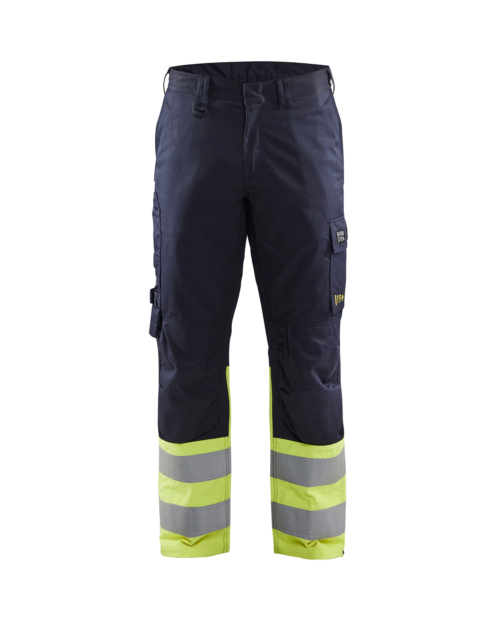 Blåkläder Arbeitshose Inhärent Stahl Marineblau/ High Vis Gelb - C60