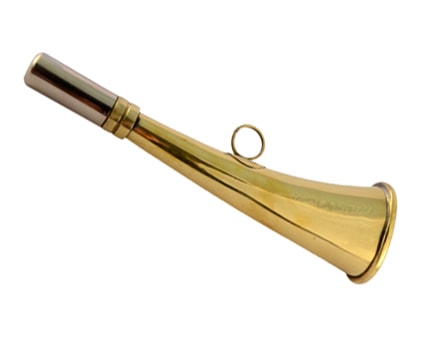 Jakthorn Mässing 16 cm