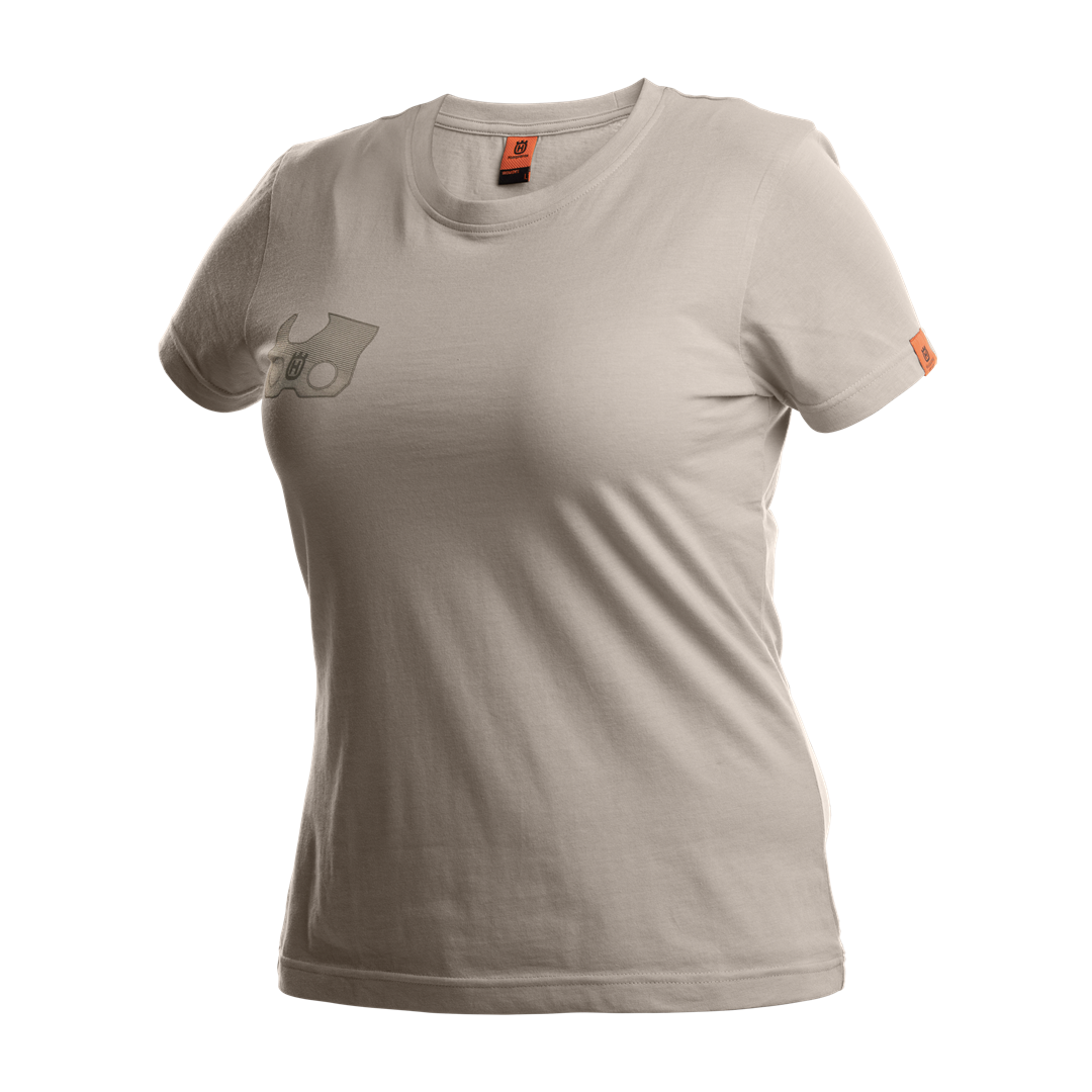 Husqvarna Xplorer Grå-Beige T-Shirt Dam M
