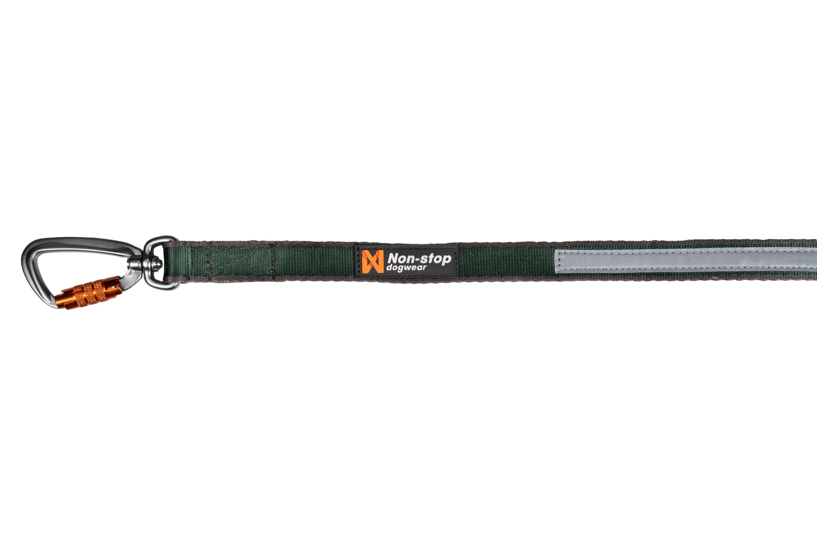 Non-Stop Dogwear Move leash, green, 10mm/1.5m