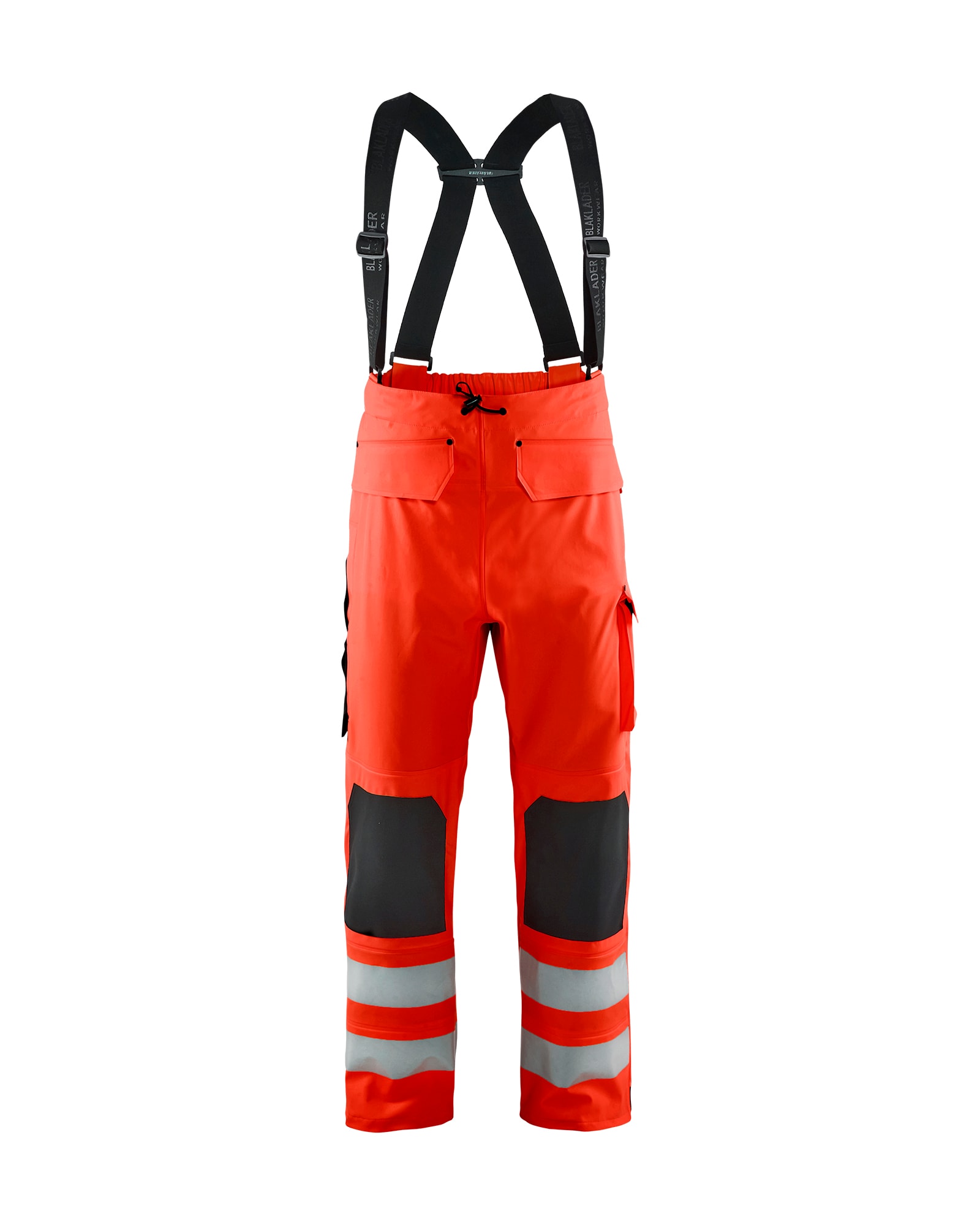 Blåkläder Regenhose Level 2 High Vis Rot - XXXL