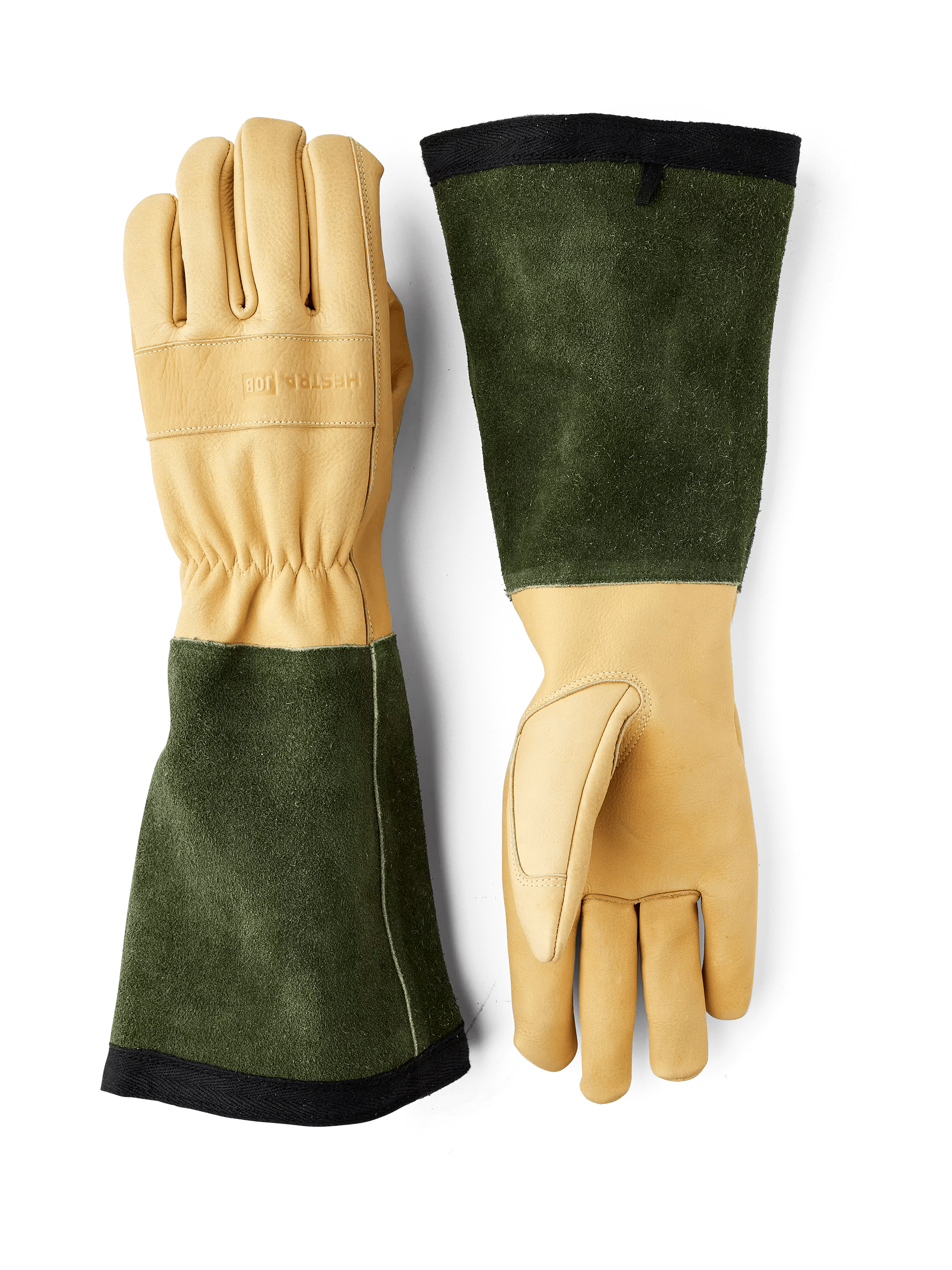 HestraJob Gardener's Gauntlet Glove - Yellow - 9