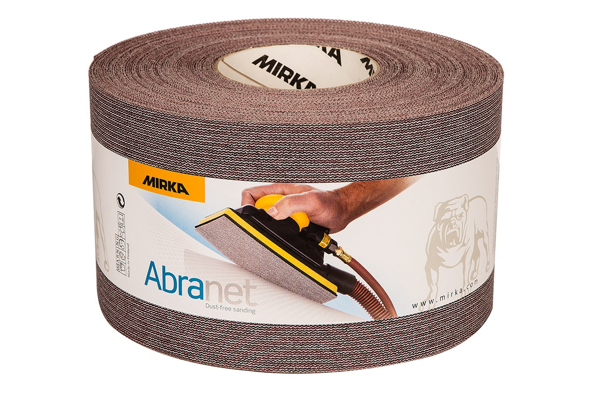 Mirka Slipnätsrulle Abranet 115mmx25m Grip P80