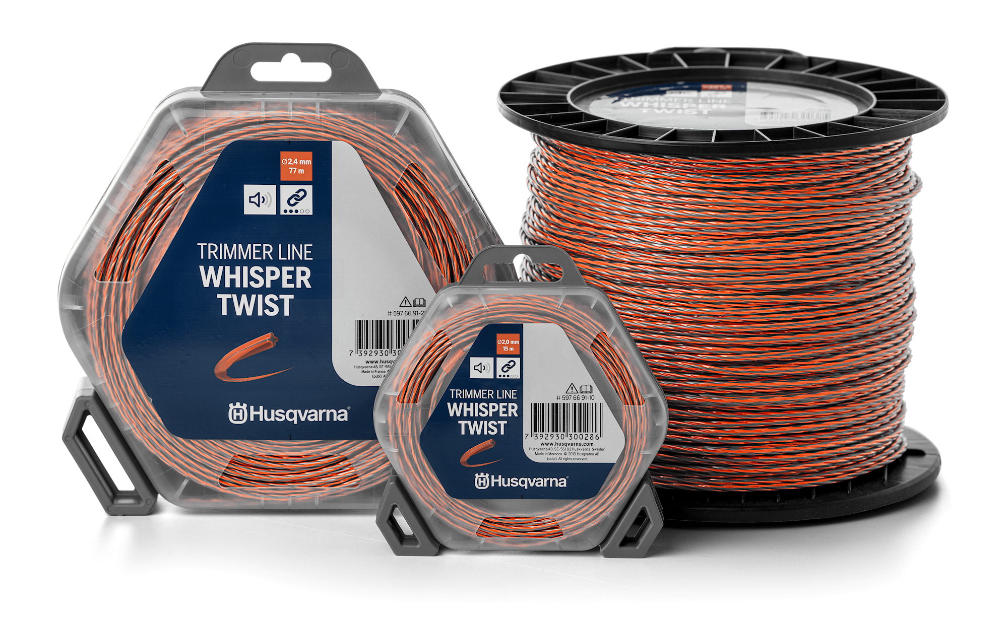 Husqvarna Whisper Twist 2,4 mm 12 m Trimmerilanka
