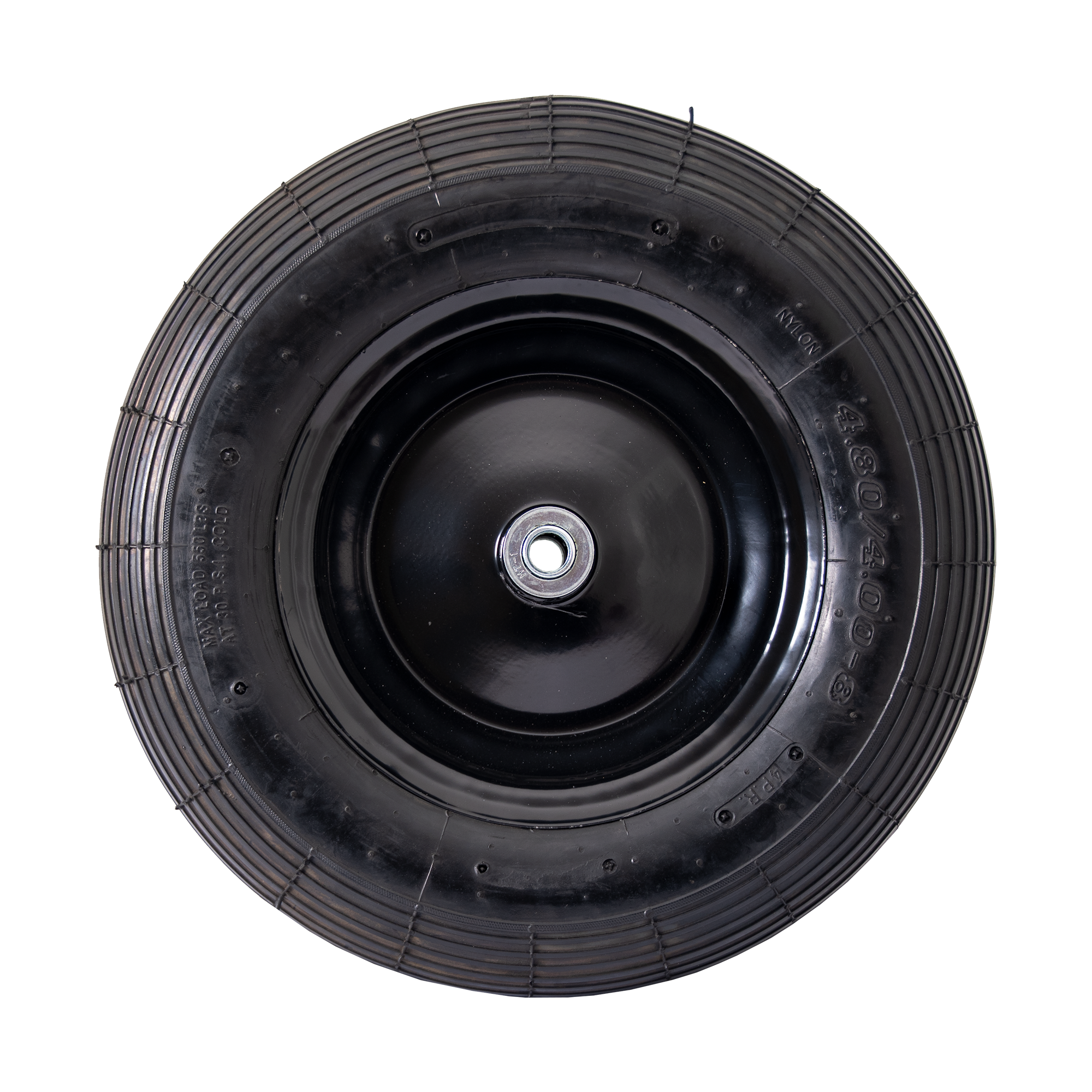 Luftgummihjul 16'' 4.00-8 , kullagrat