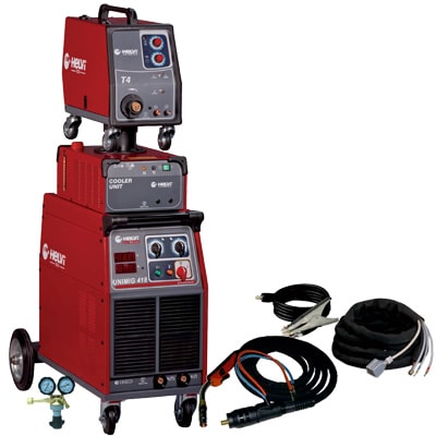 Helvi MIG-sveiseapparat Unimig 418N + T4W (RA), 4 materuller