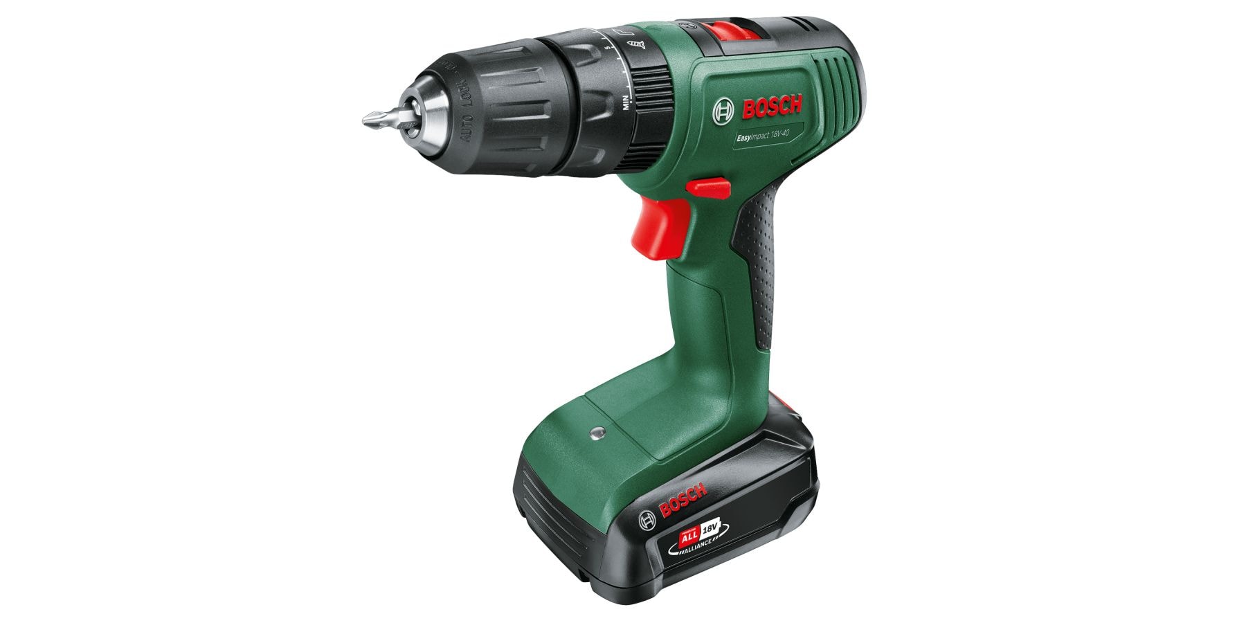 Bosch DIY Iskuporakone EasyImpact 18V-40, 1x1,5Ah akku ja laturi