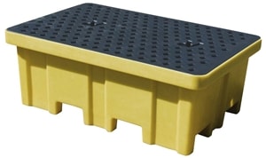 Spilloljeuppsamlare. F. 2 Fat