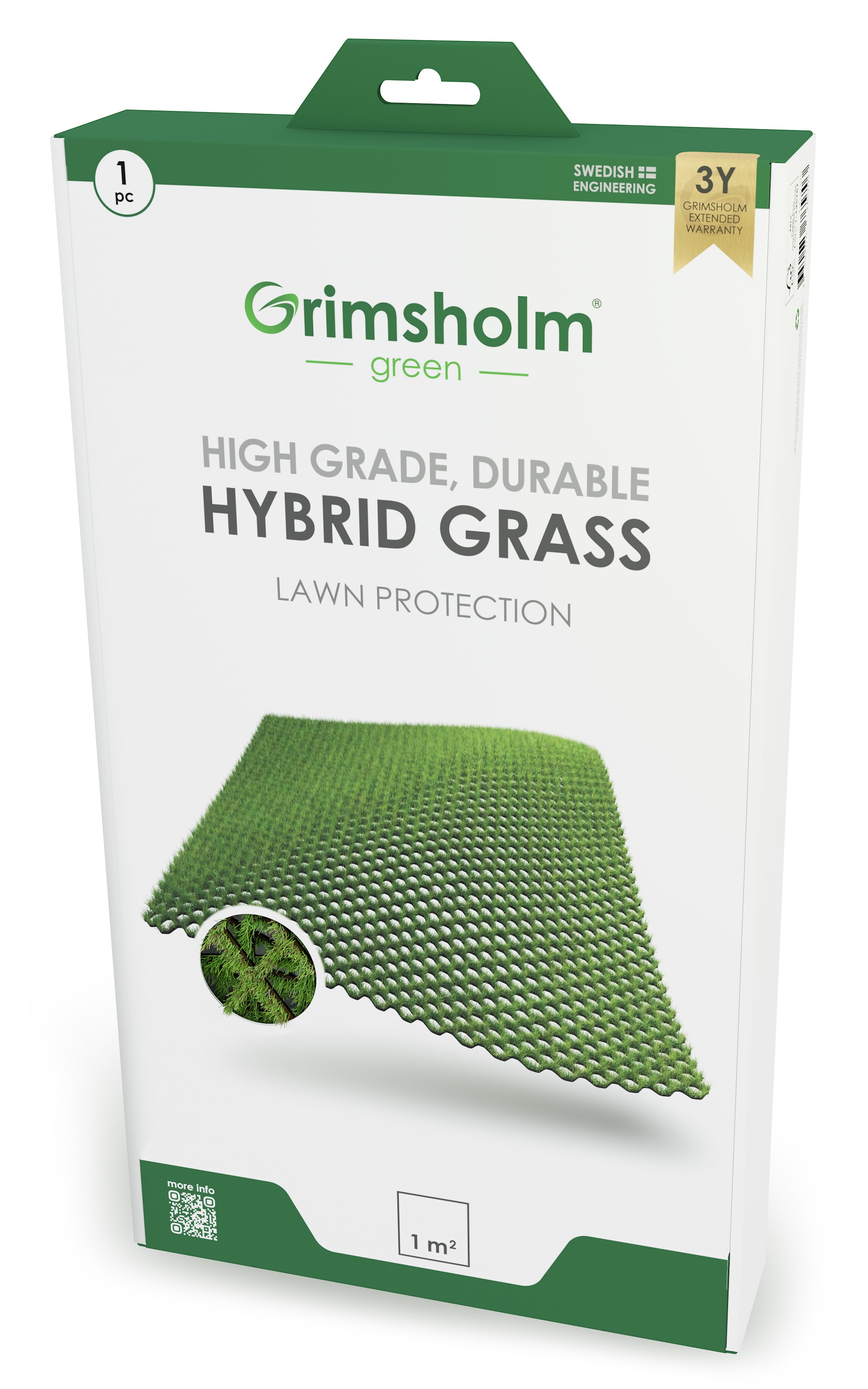 Grimsholm Hybridgress 1x1 m