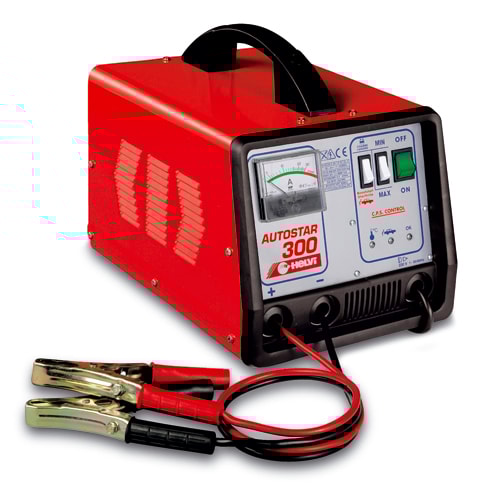 Helvi batterilader med starthjelp Autostar 300, 12 V, 25A