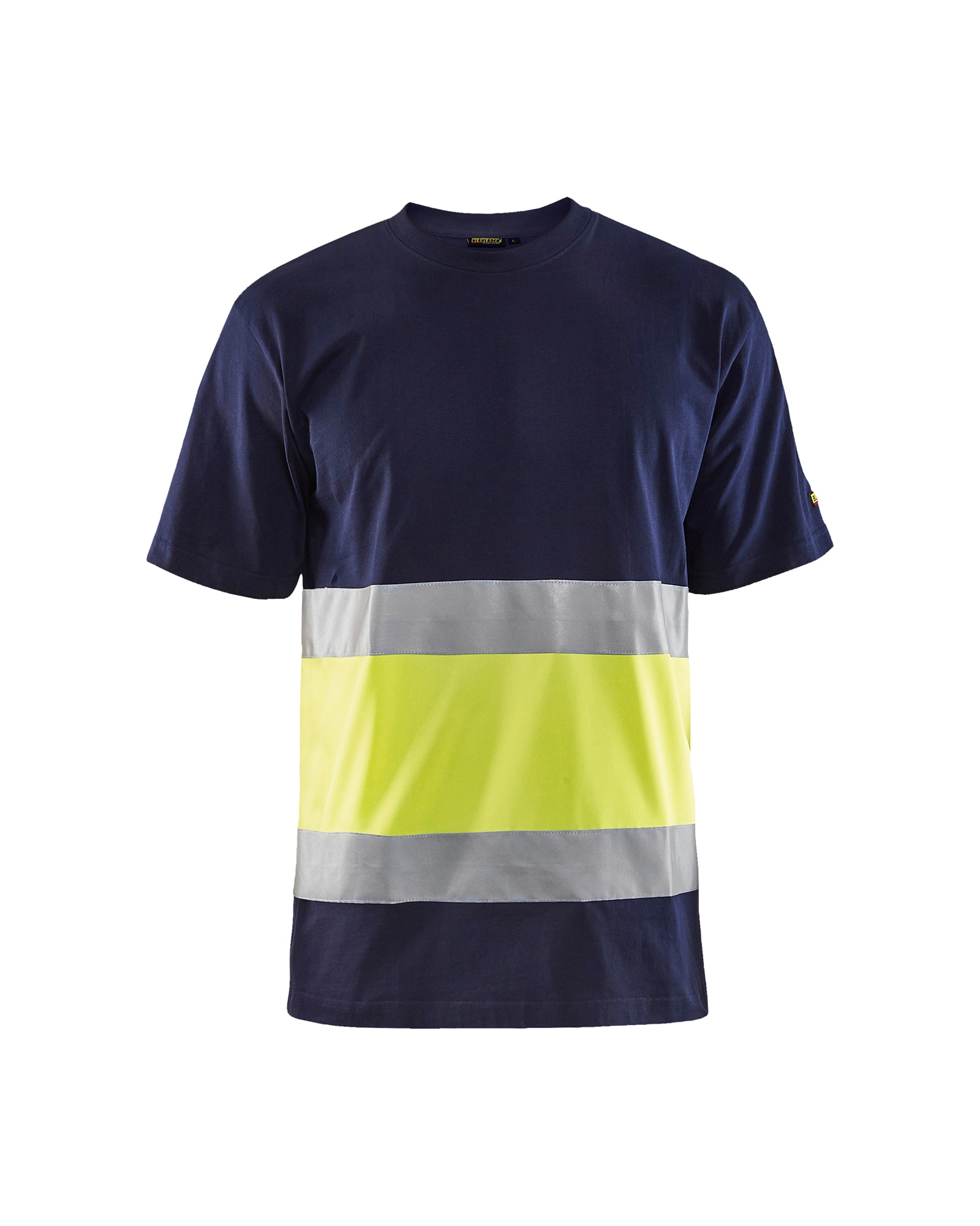 Blåkläder High Vis T-Shirt Schwarz/Gelb - XXXL