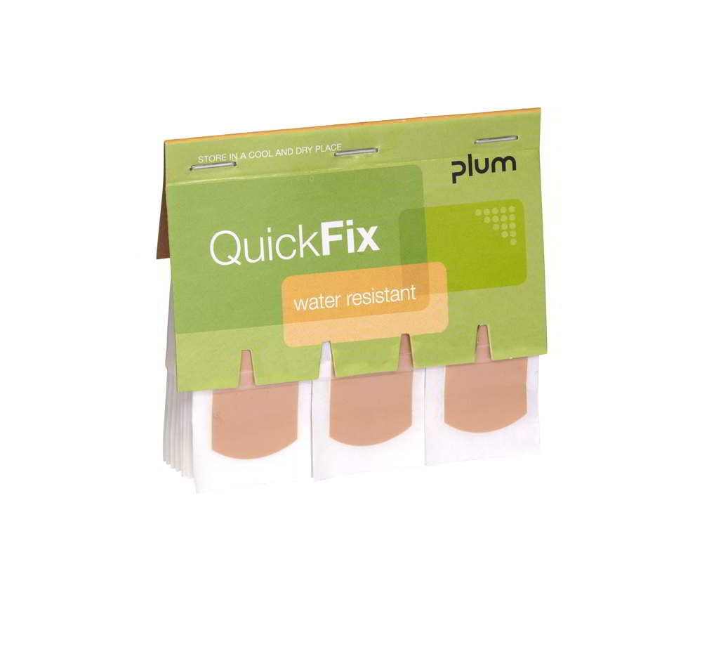 Plum Plåsterrefill QuickFix Water Resistent 45st/frp