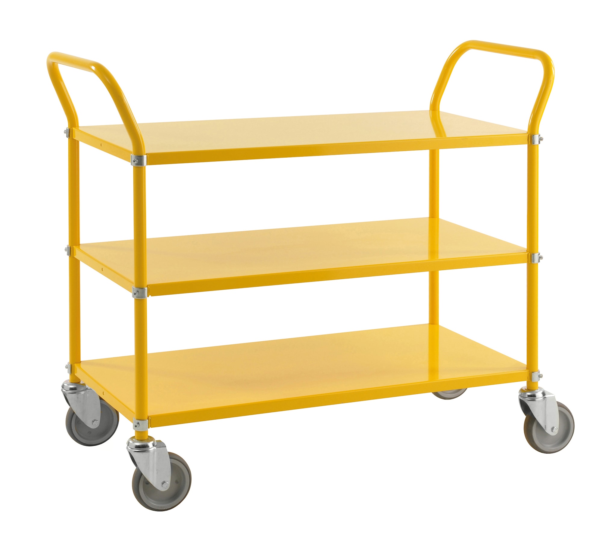 Kongamek 90 x 44 cm Gul Kulörvagn 3 plan
