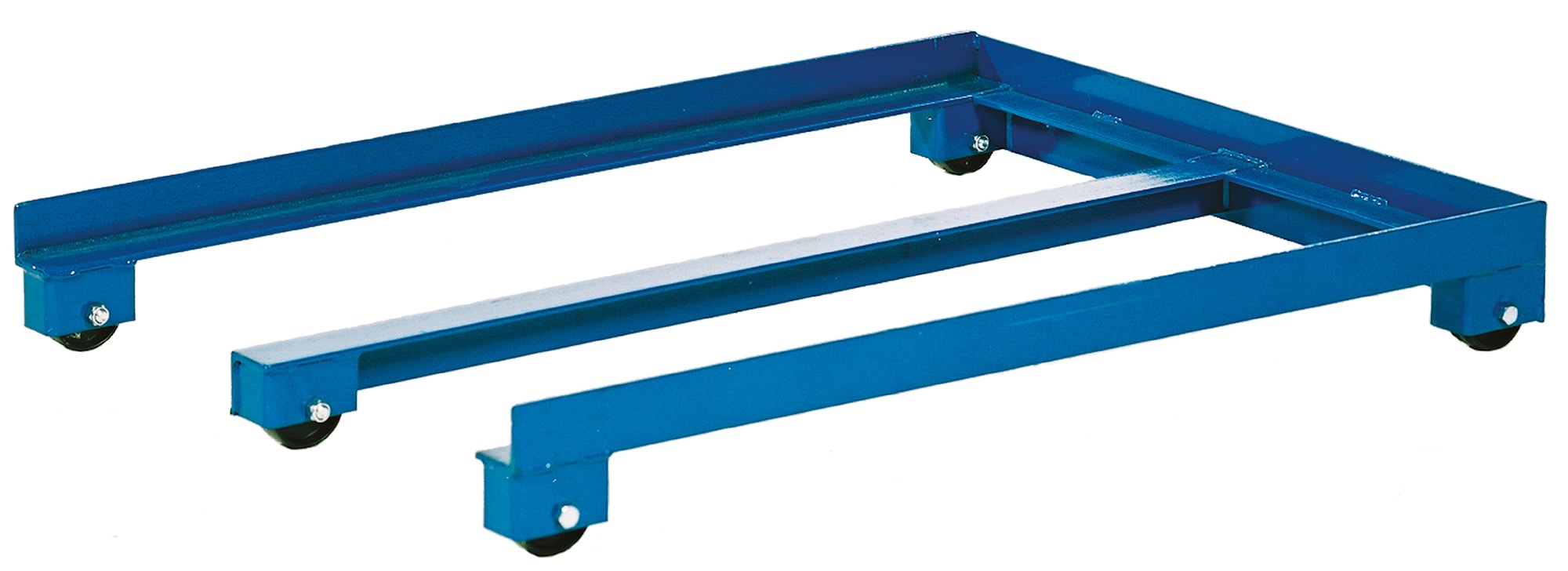 Kongamek Blå Låg Pallvagn