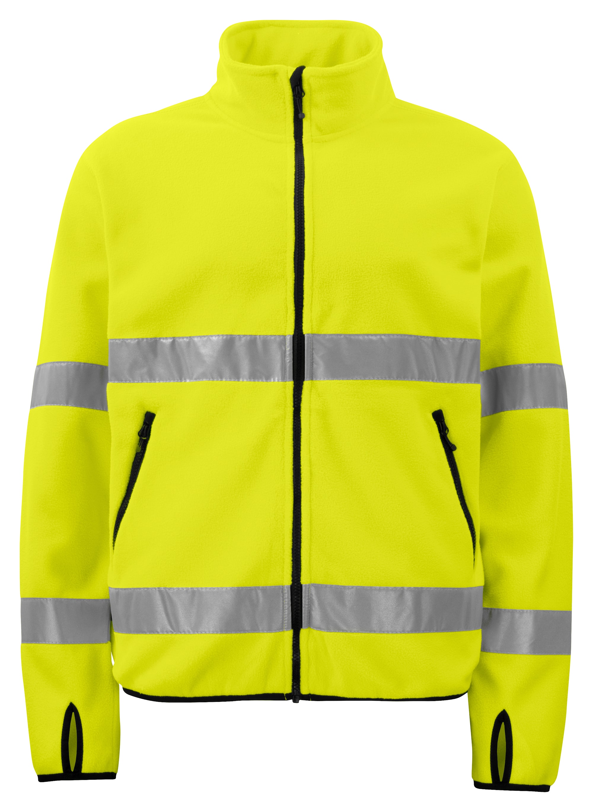 ProJob 6327 Fleece Jacke En Iso 20471 Klasse 3 - Orange/Black - 3XL