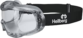 Hellberg Sikkerhedsbriller neon, klare