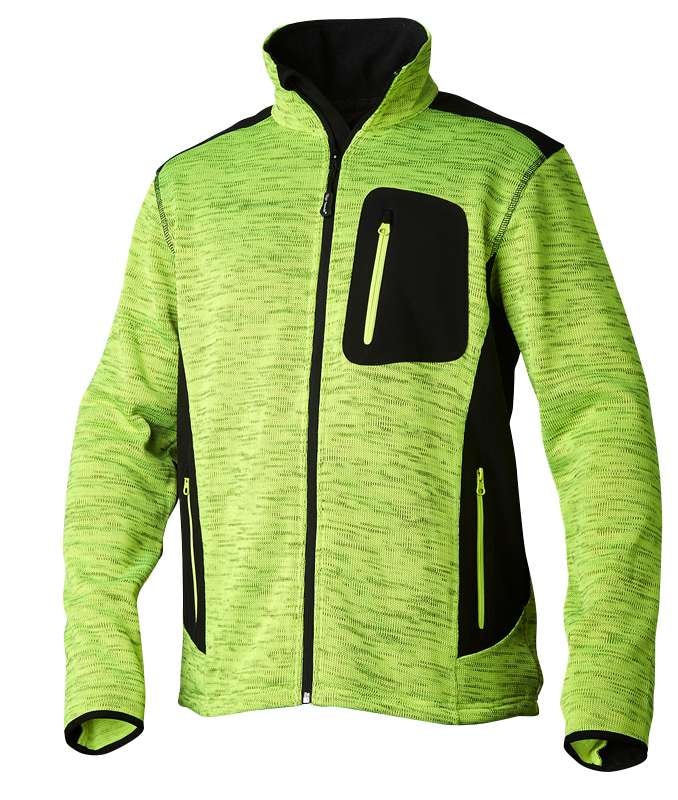 Top Swede Stickad Fleece 123 Gul 2XL