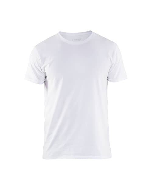 Blåkläder 3333-1029 T-shirt Slim fit 2-pack Vit 4XL