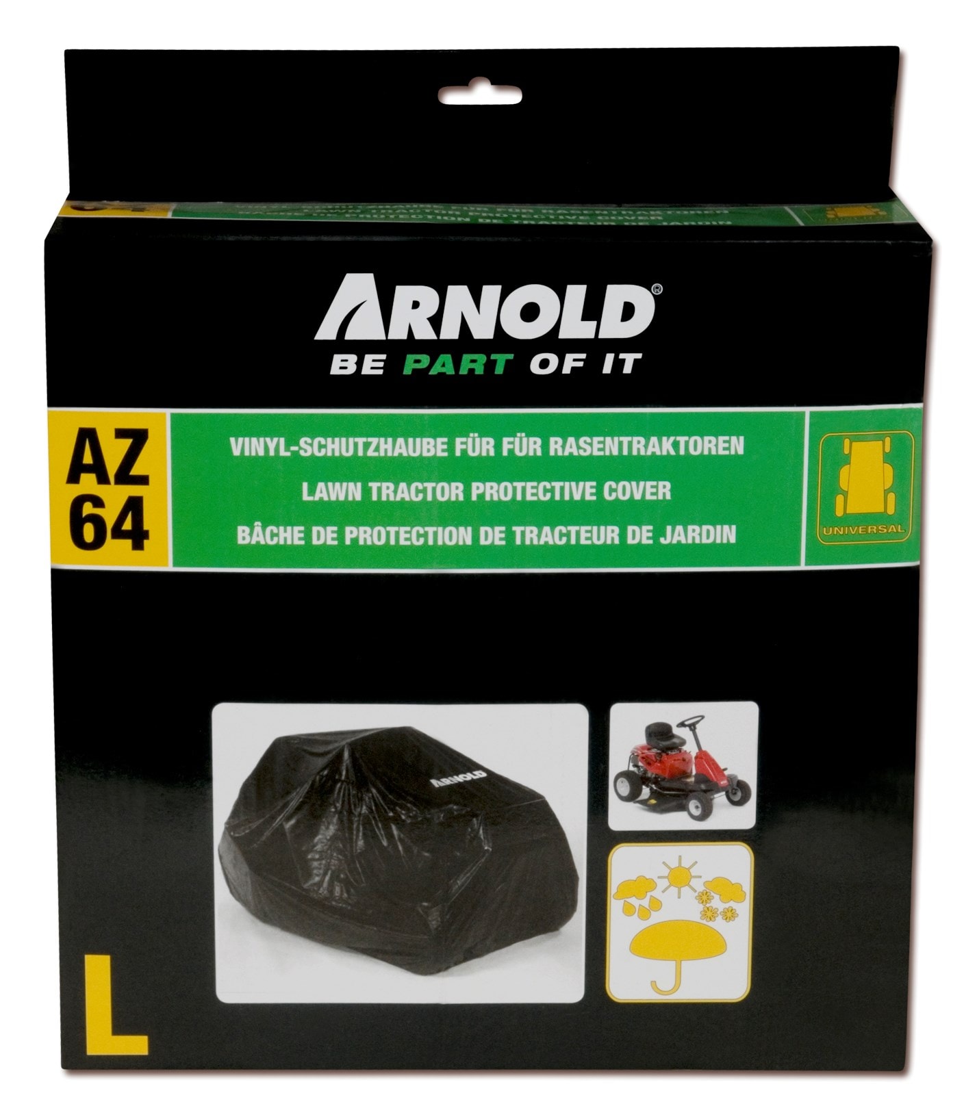 Skyddsöverdrag i vinyl för traktor