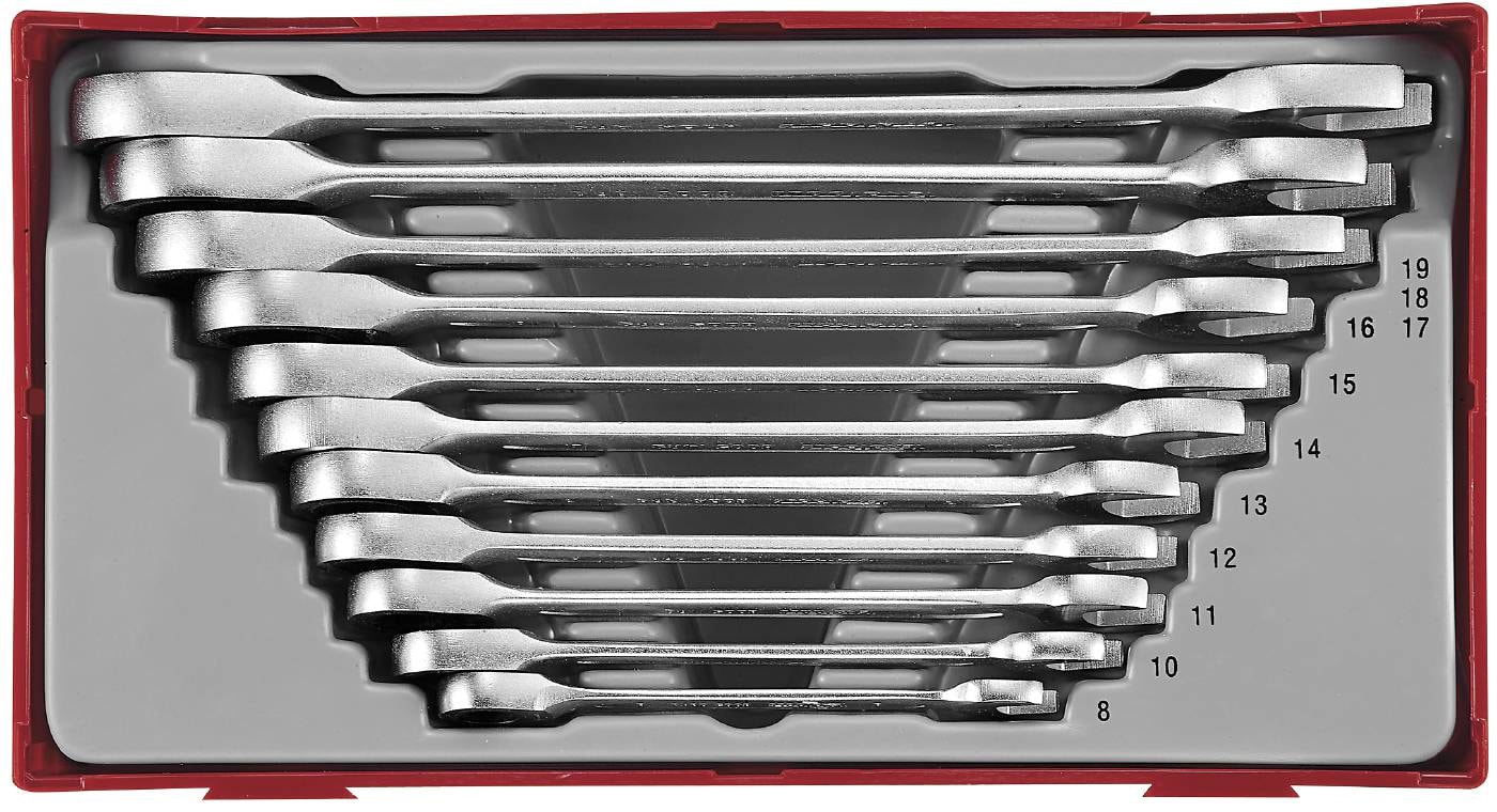 Teng Tools 11 dele Ringgaffelskraldenøglesæt TT6511RS