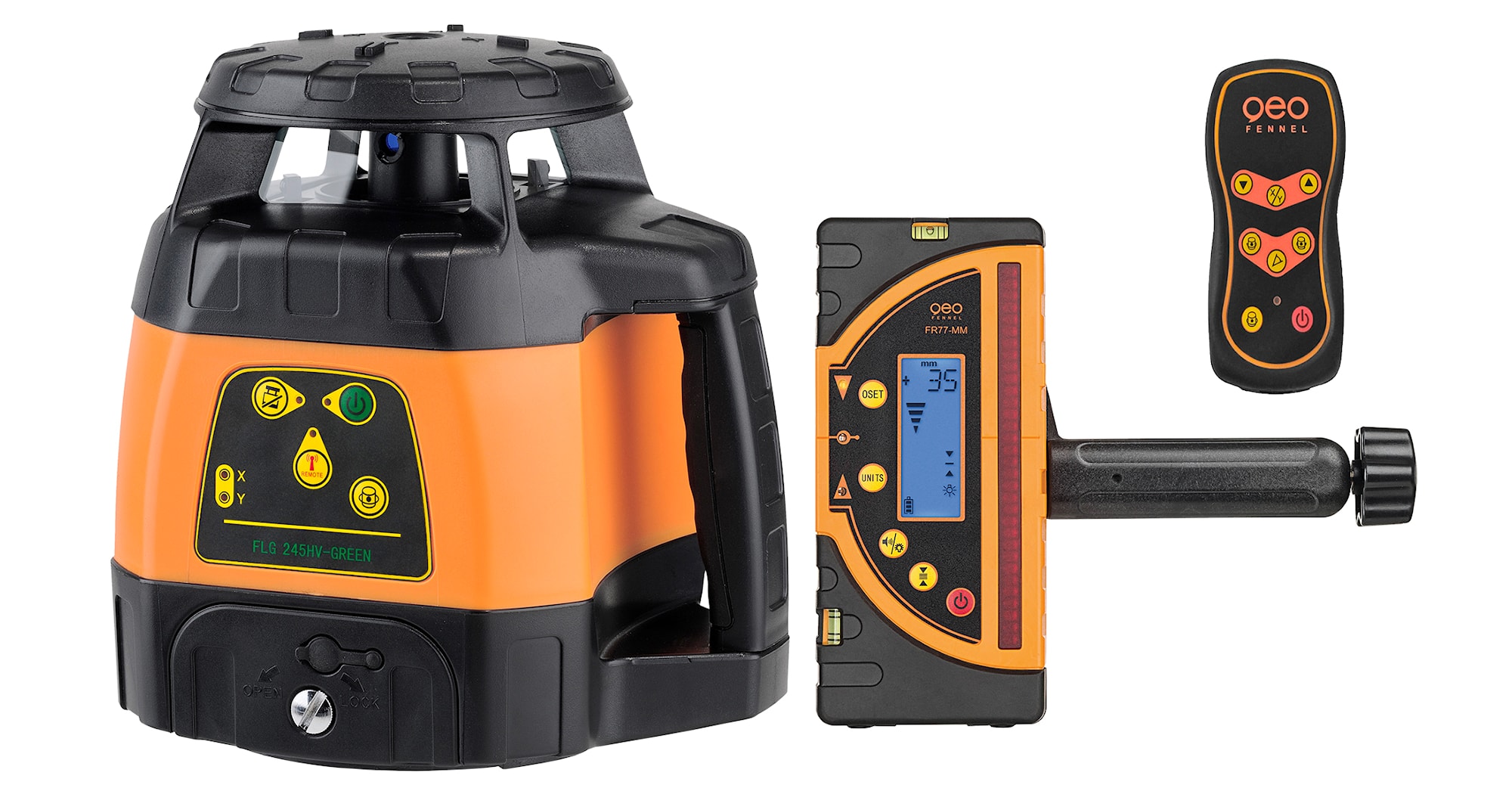 geo-FENNEL FLG 245 HV Grün mit FR77-MM Tracking