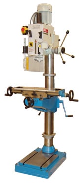 Hawk søylebormaskin ZX40HP med koordinatbord og mater