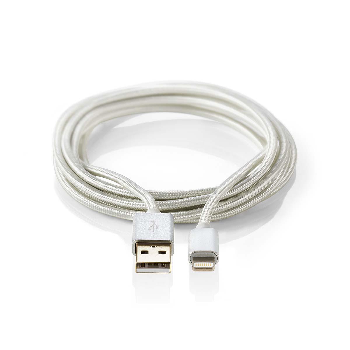 Nedis Opladerkabel/Løst kabel Apple Lightning