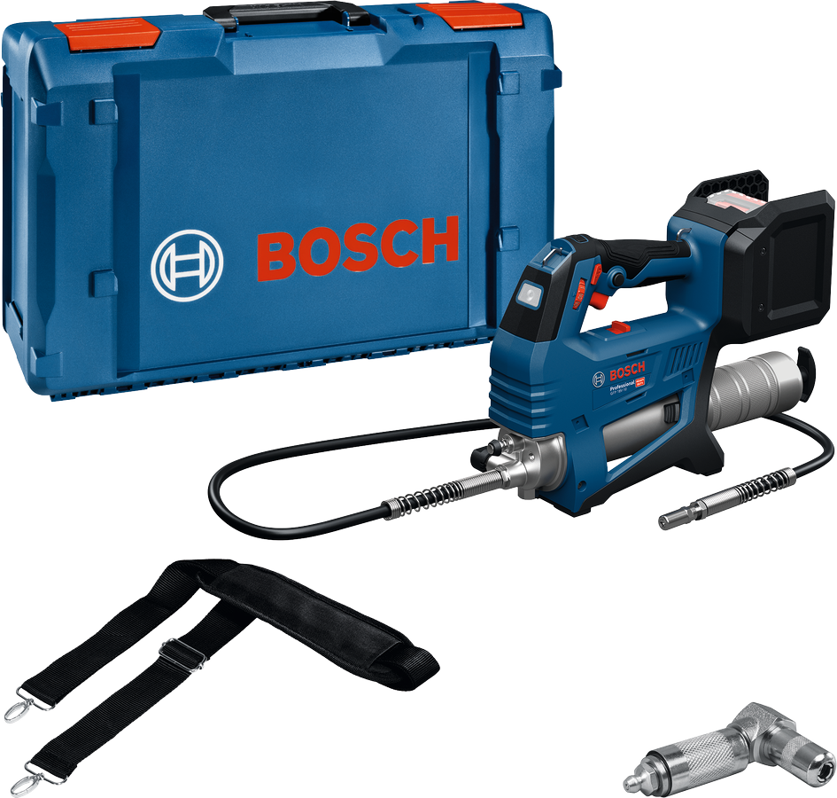 Bosch Fettspruta GFP 18V-10 utan batteri och laddare i XL-BOXX