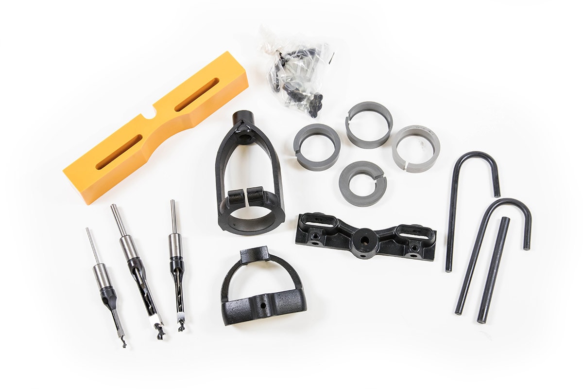 Duab sett med tilleggsutstyr DPA-65 til søyleborr 1/4"–1/2"