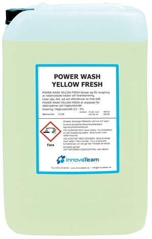 Power Wash Yellow Fresh 25L