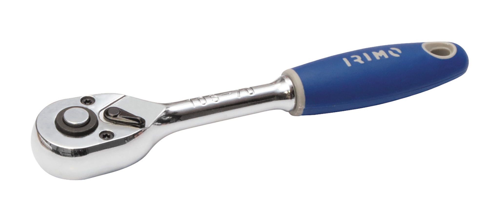 Irimo Spärrhandtag 3/8'' 202mm med päronformat huvud