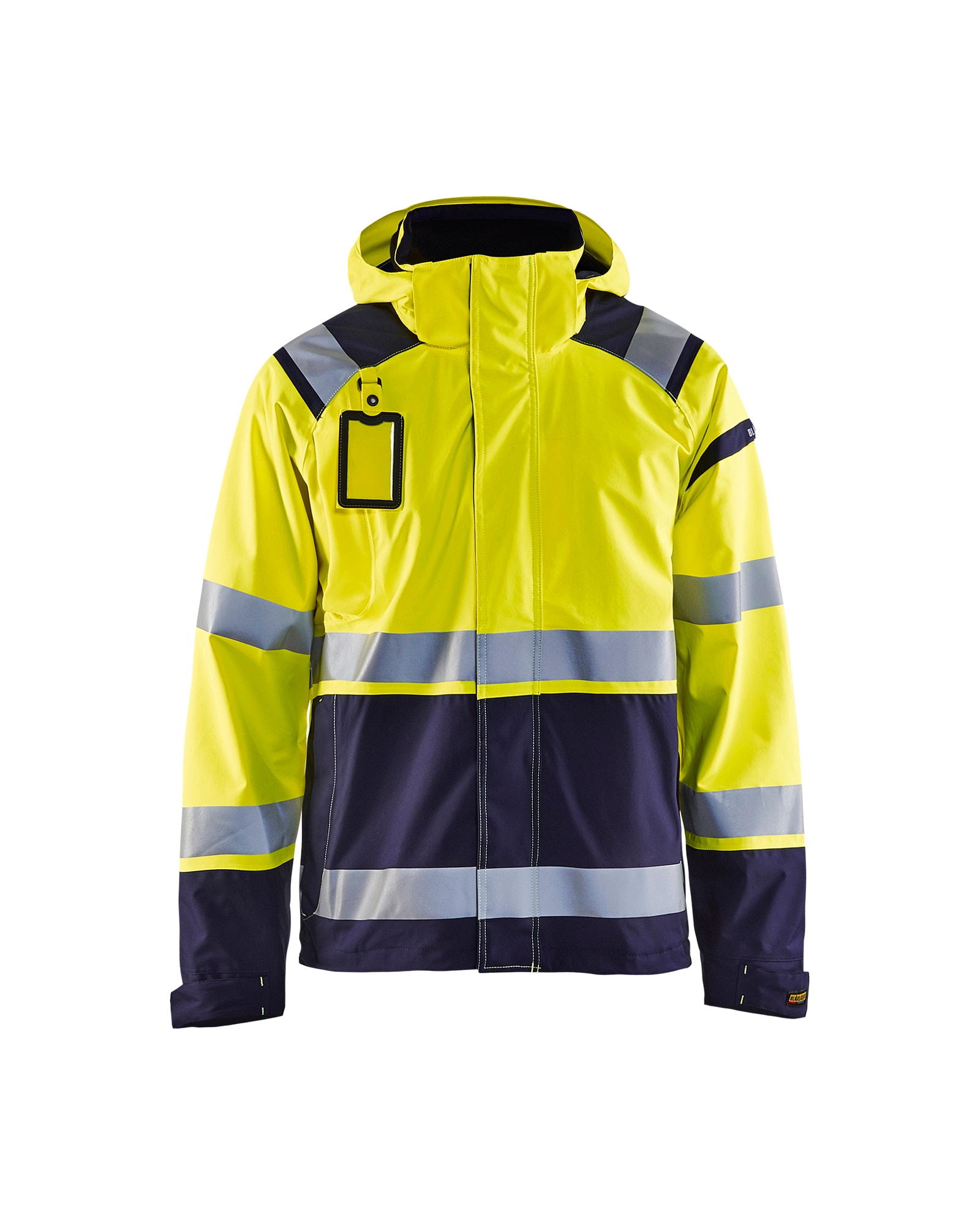 Blåkläder Skalljakke varsel - Gul/marineblå - XXL