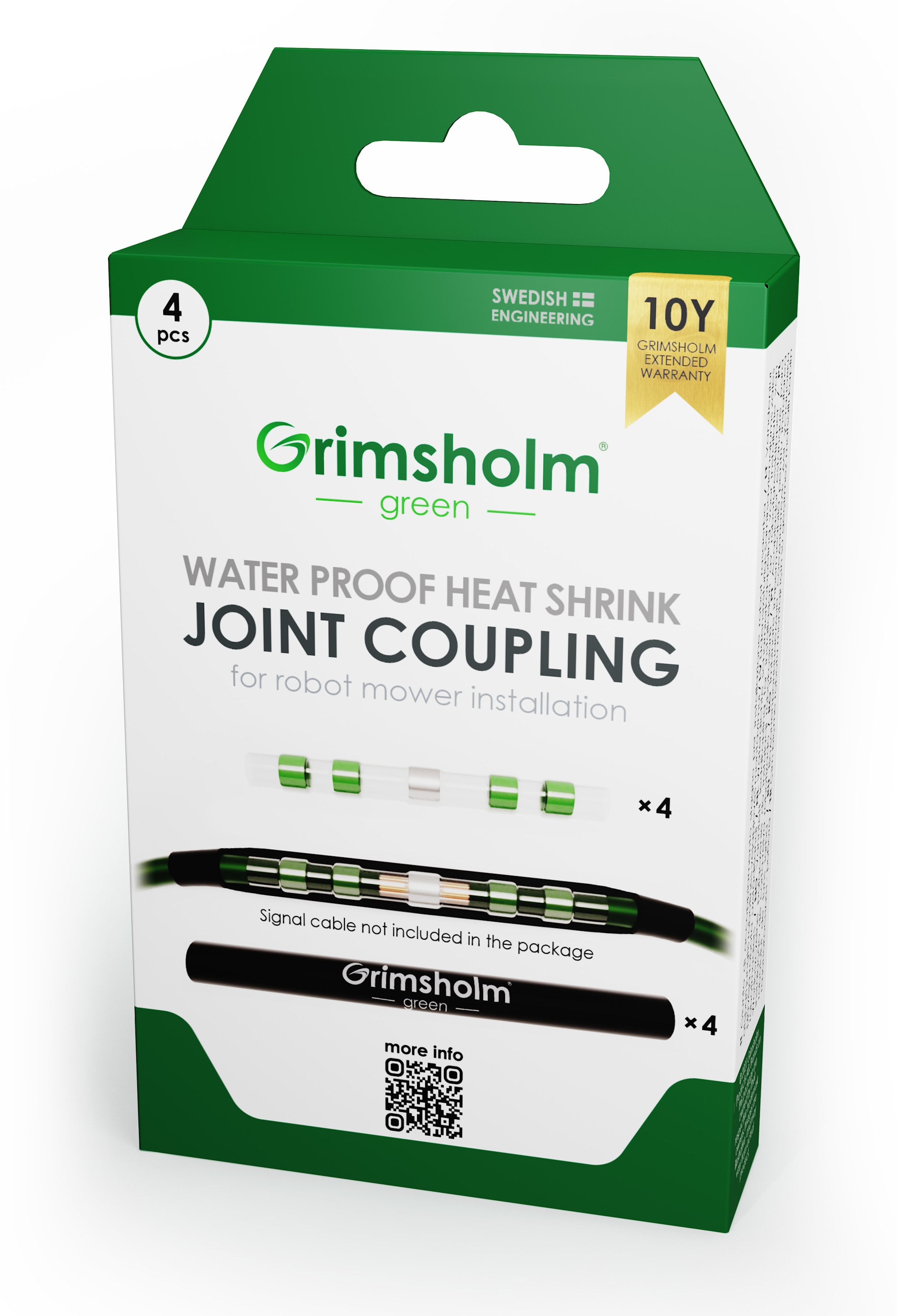 Grimsholm Lödskarvkoppling 4-pack