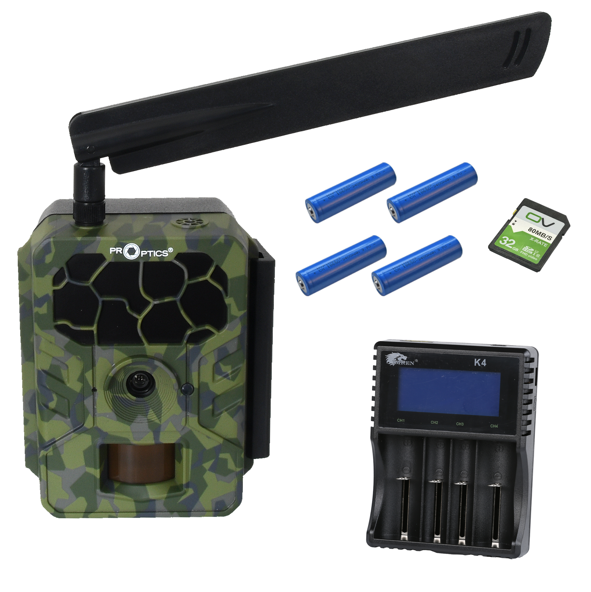 Pro-Optics PRO 4.4G startsett for viltkamera