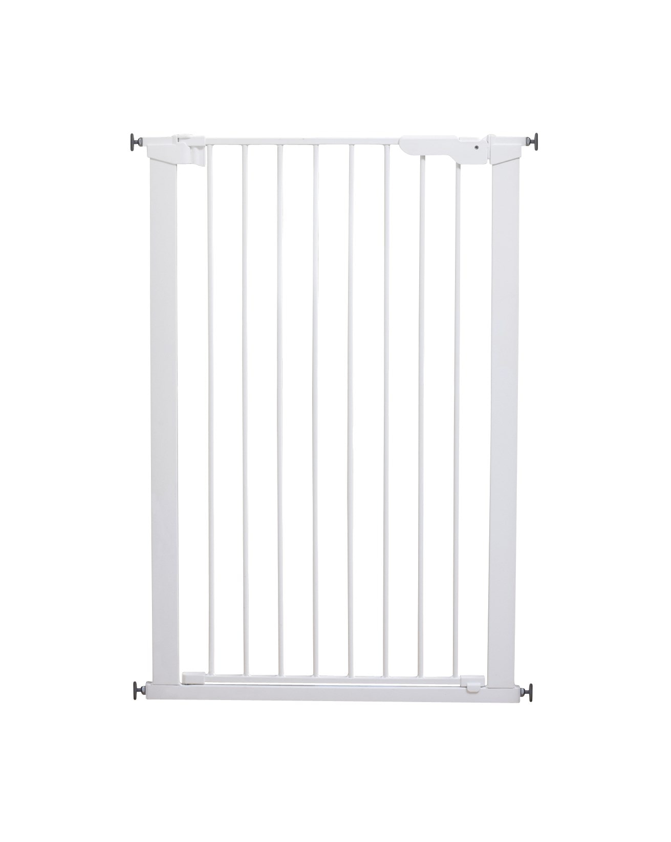 DogSpace Bonnie Extra High (105 cm) Dog Gate Metal, valkoinen