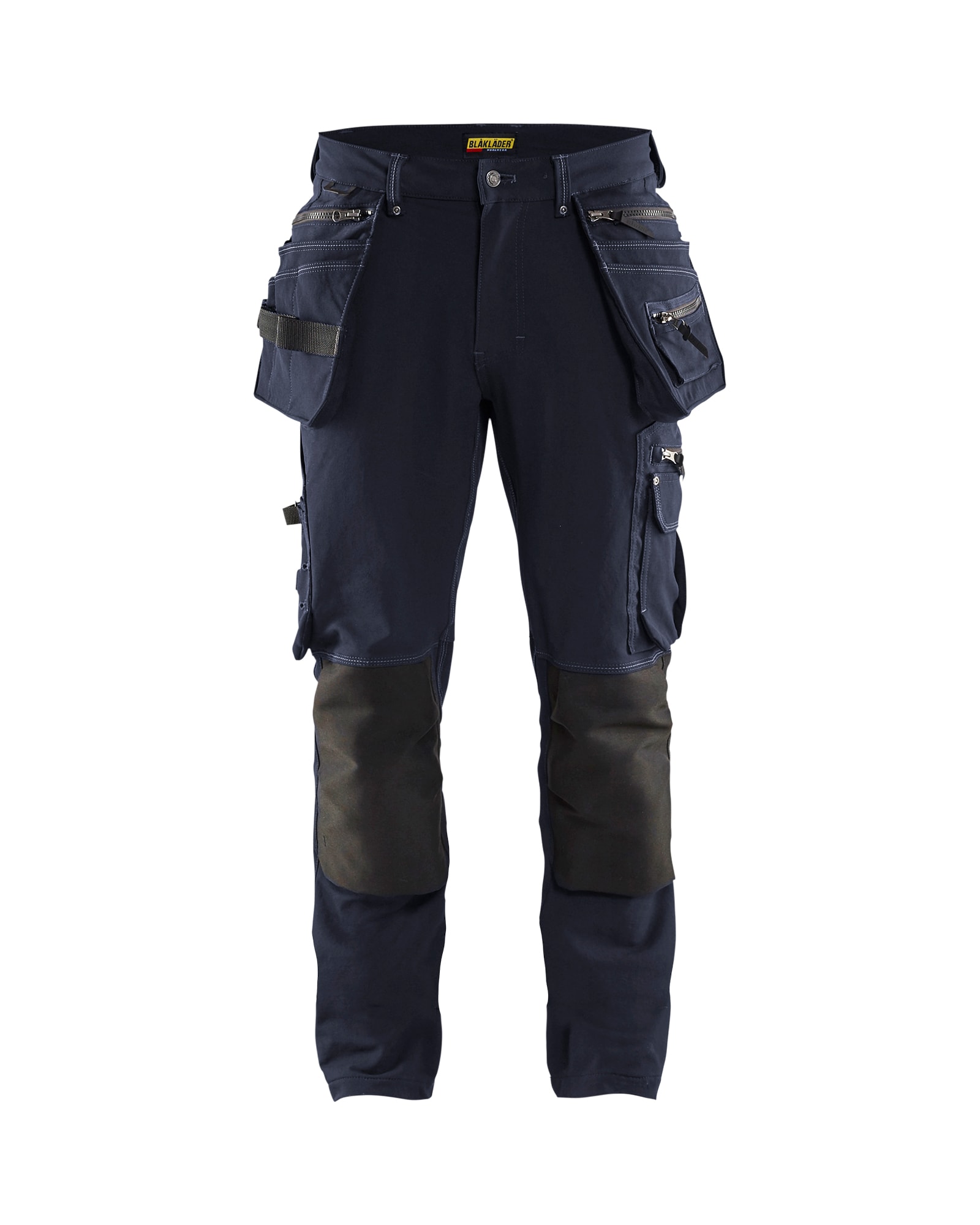 Blåkläder Handwerker Arbeitshose 4-Wege-Stretch X1900 Dunkelgrau/Schwarz - C64