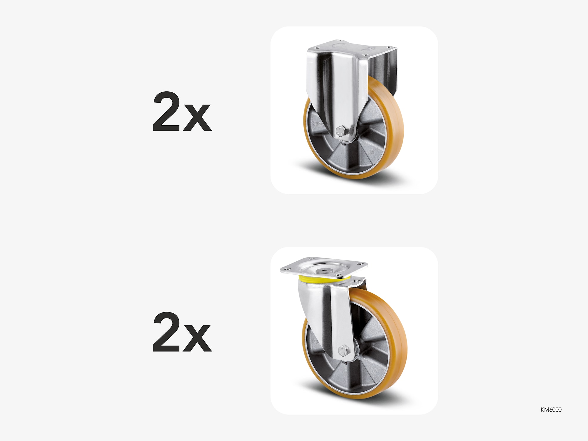 Kongamek Hjulsats Tunglast