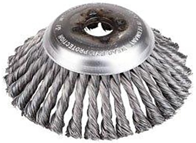 Cirkulärborste för kupad röjning och ogräsbekämpning