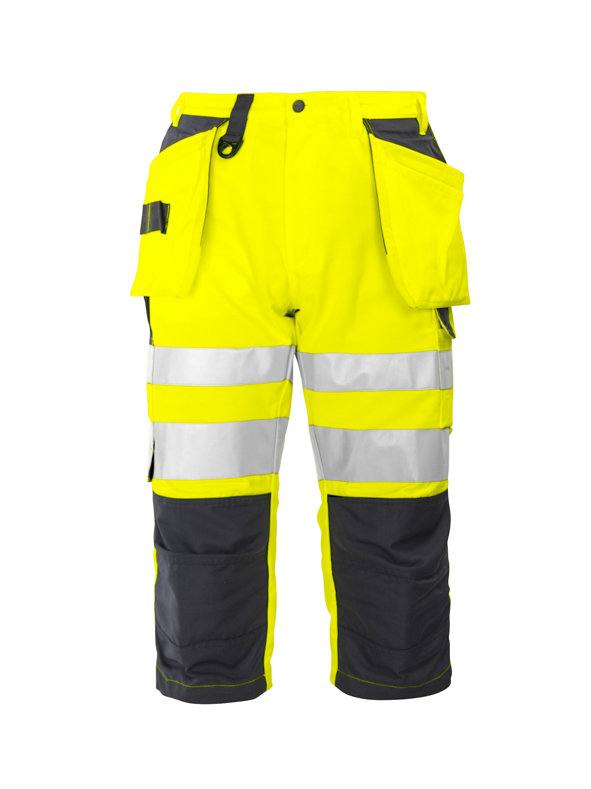 ProJob 6510 Piratbukse En Iso 20471 Kl 2 - Yellow/Navy - C50