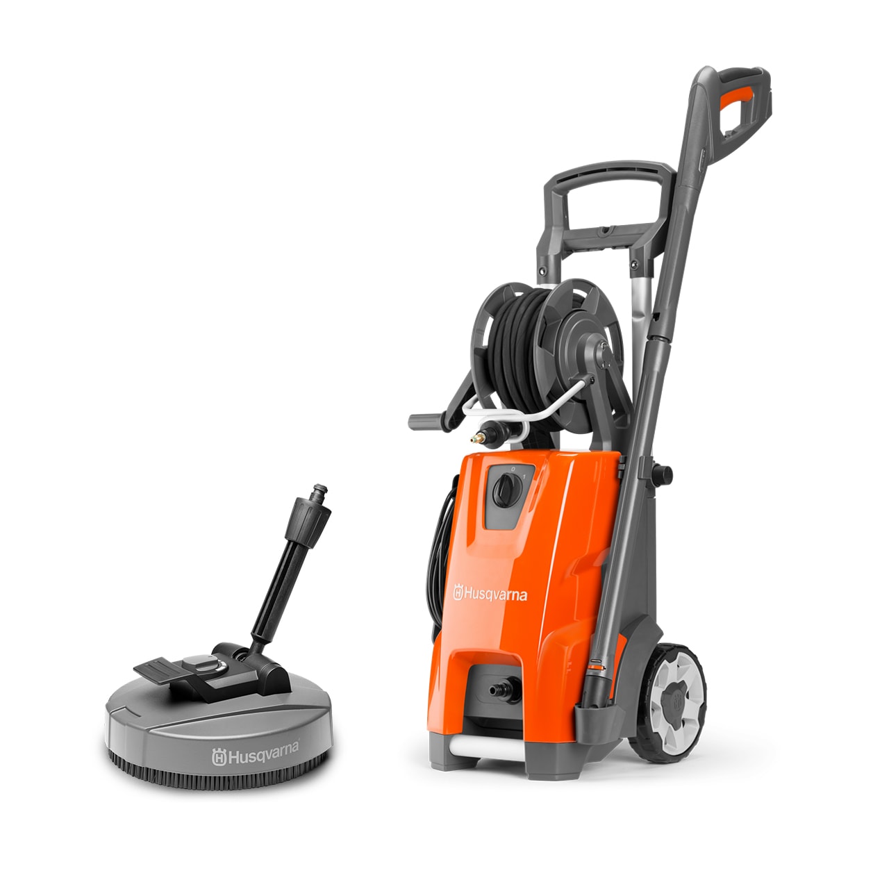 Husqvarna PW 360 høytrykksvasker + SC 300 universalvasker