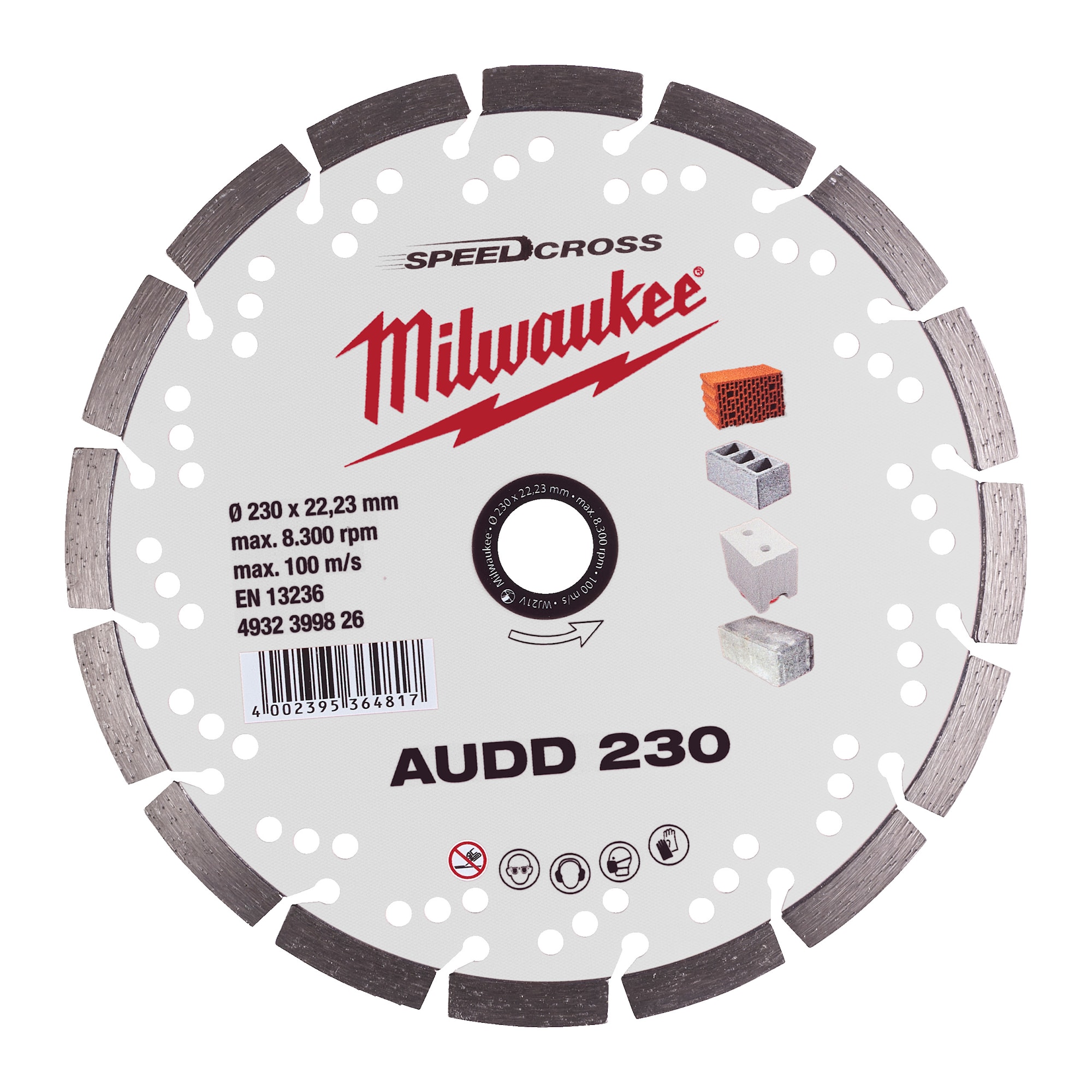 Milwaukee Diamantskiva AUDD