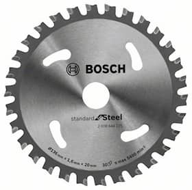 Bosch Rundsavsklinge Standard for Steel 136 x 20 x 1.6 mm; 30