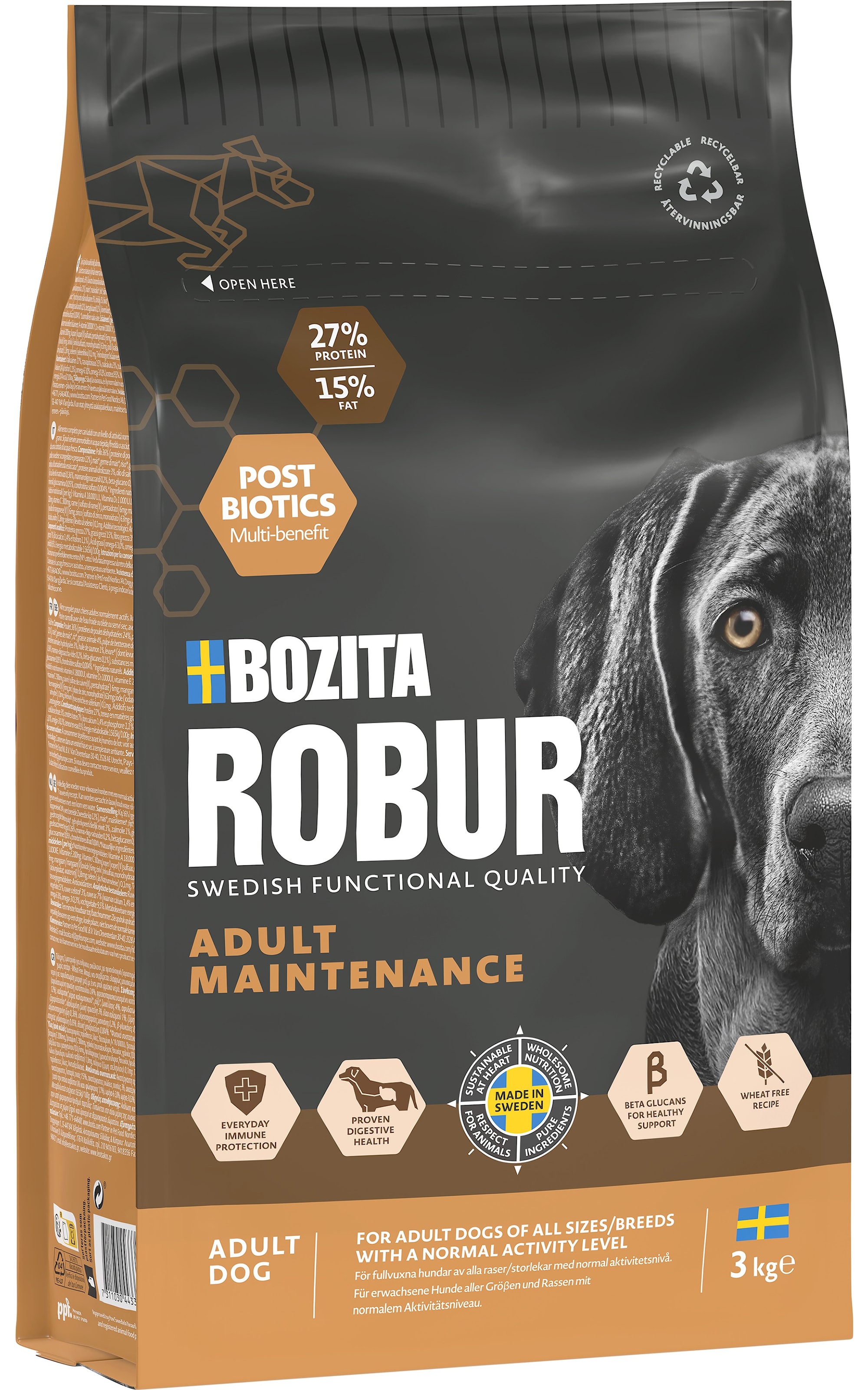 Bozita Robur Adult Maintenance 3kg