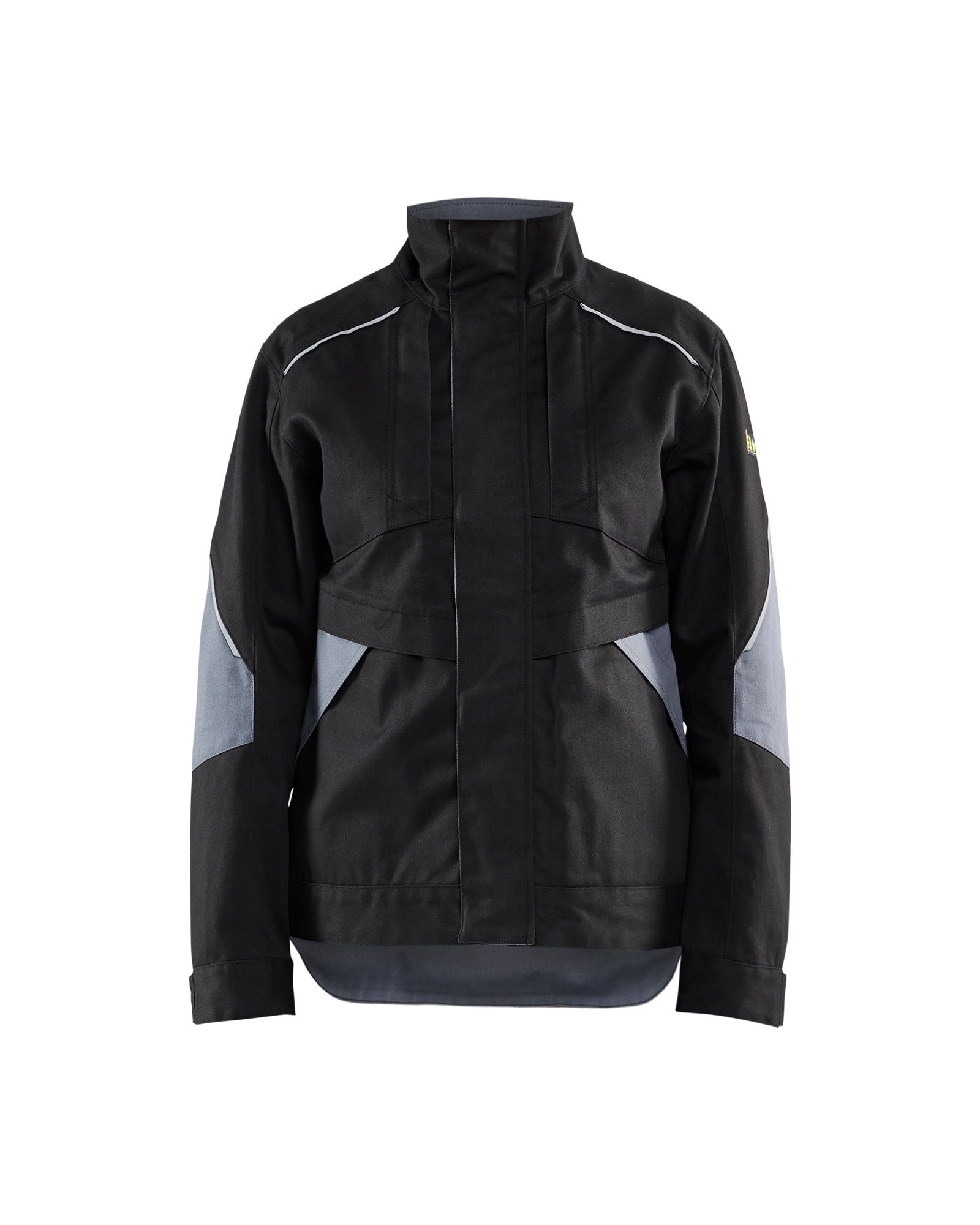 Blåkläder Damen Flammschutz Jacke Schwarz/Grau - XXXL