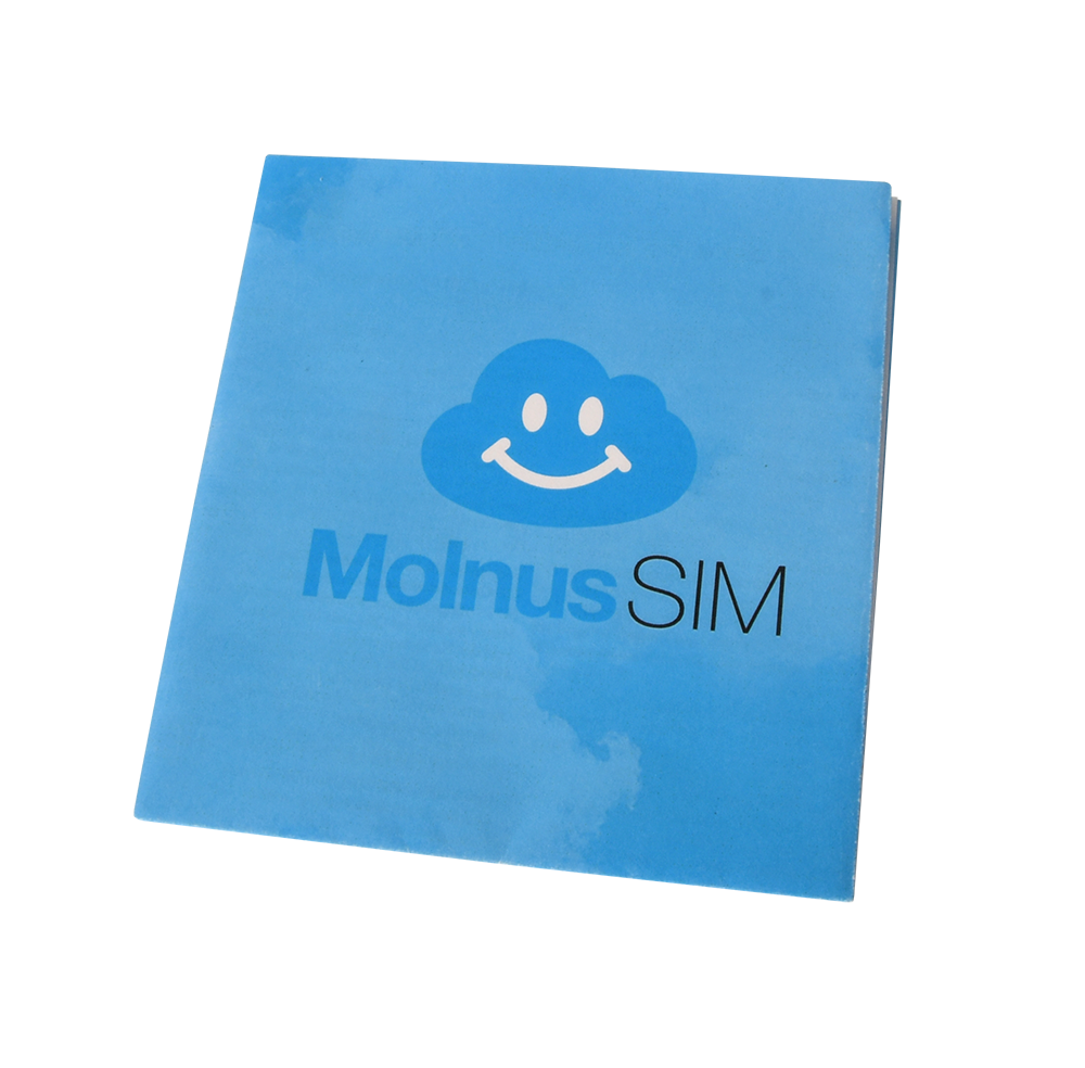 Quick guide for a new camera with a new Molnus-SIM card
