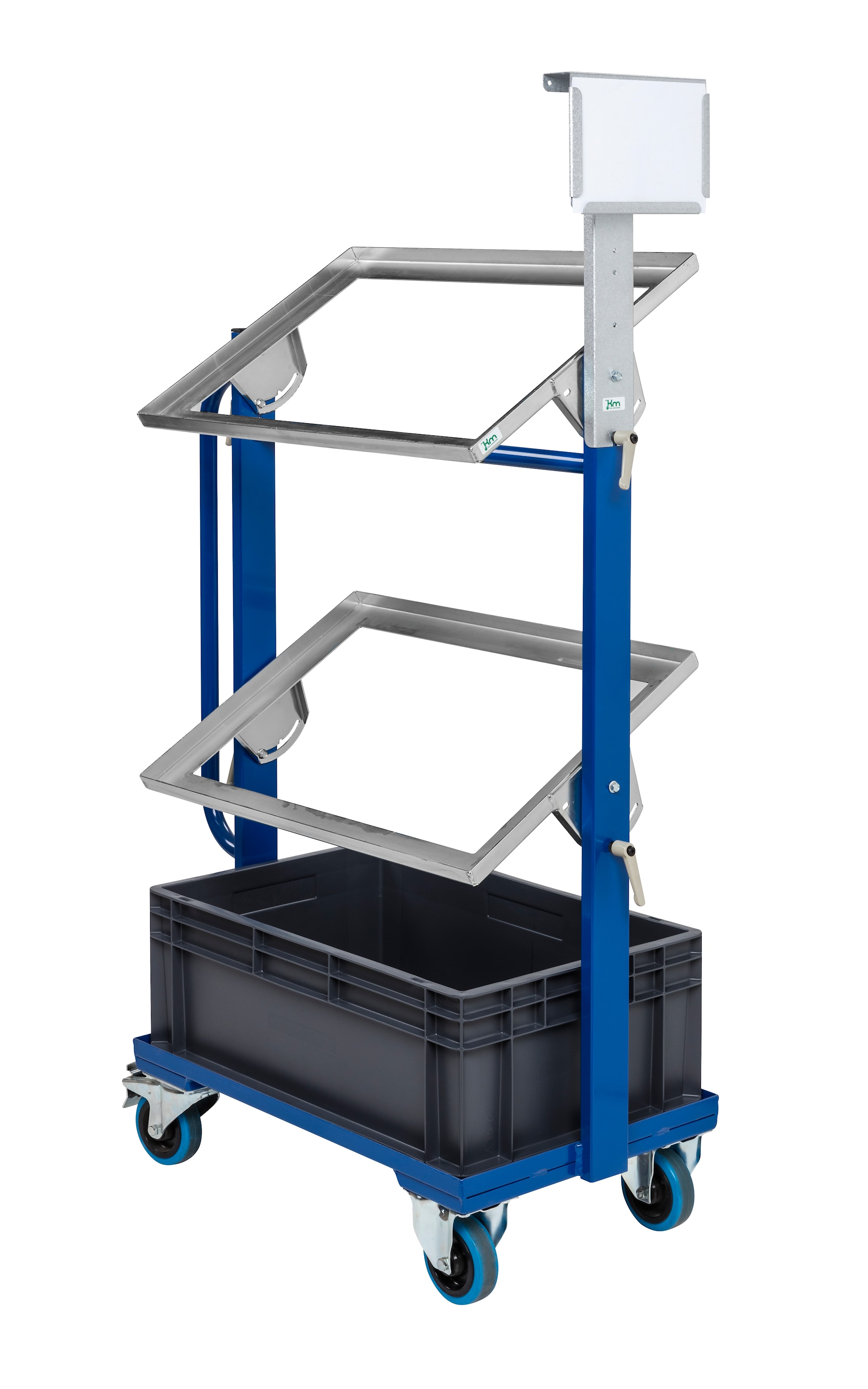 Kylttipidike KMID-F1673E-A5L (A4 & A5), 221x50x156 mm, sähkösinkitty