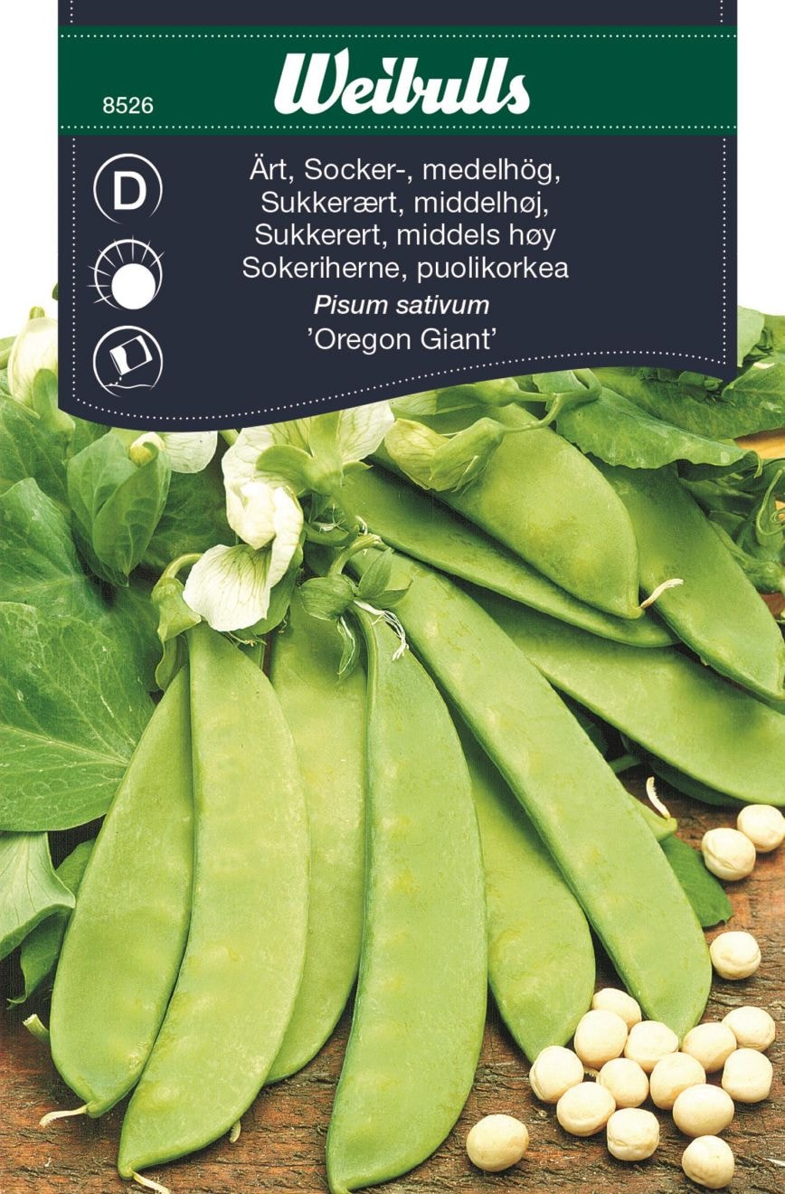 Weibulls Ärt, Socker Oregon Giant