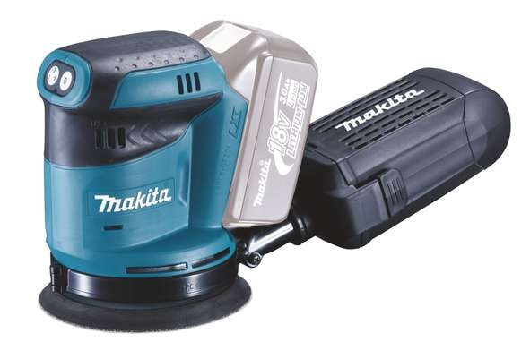 Makita Epäkeskohiomakone DBO180Z 18V, 125 mm, ilman akkua ja laturia