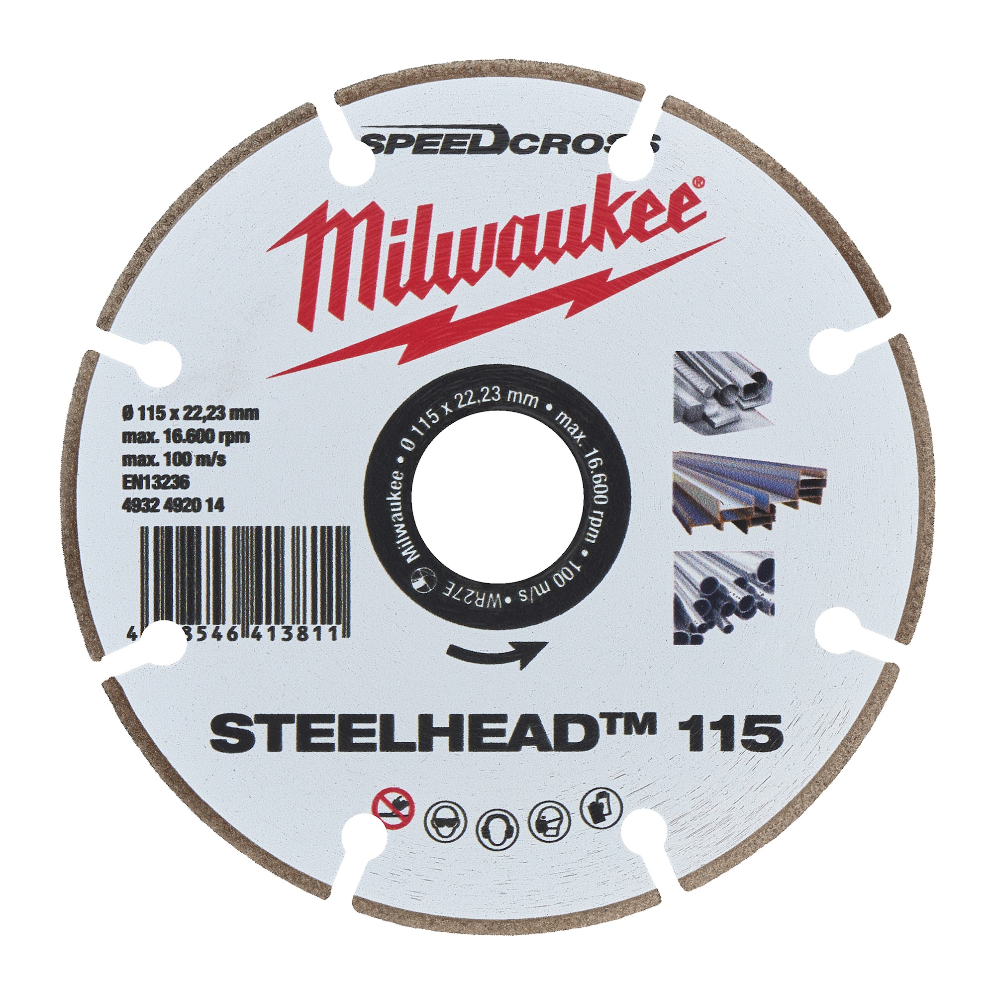 Milwaukee Diamantskiva Dh Steel Head 115